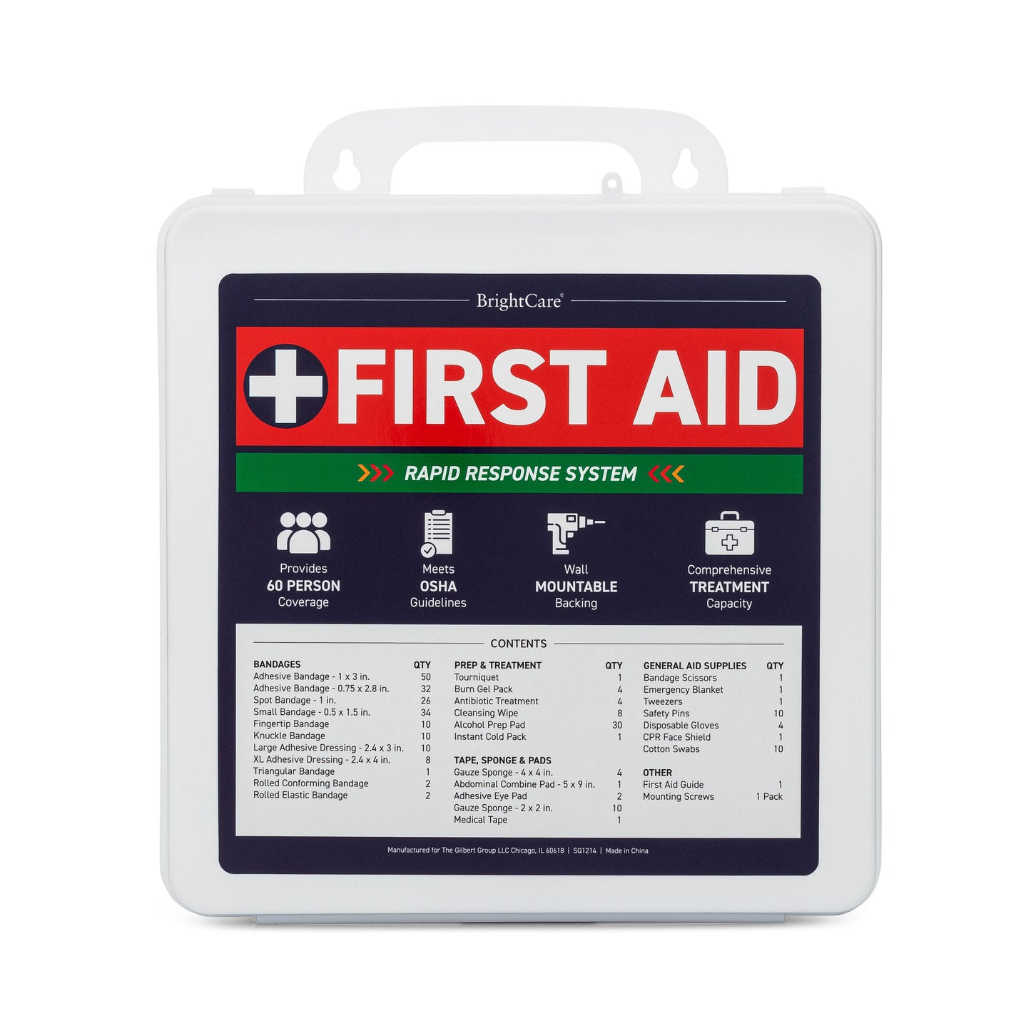 First Aid Kit for business with white background